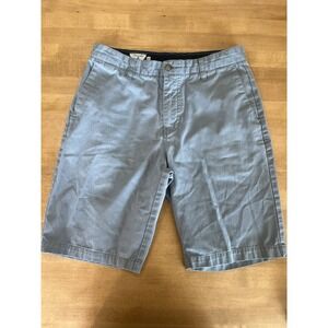 Volcom Stone Men's 30 Gray‎ Shorts Chino Skate Casual Shorts